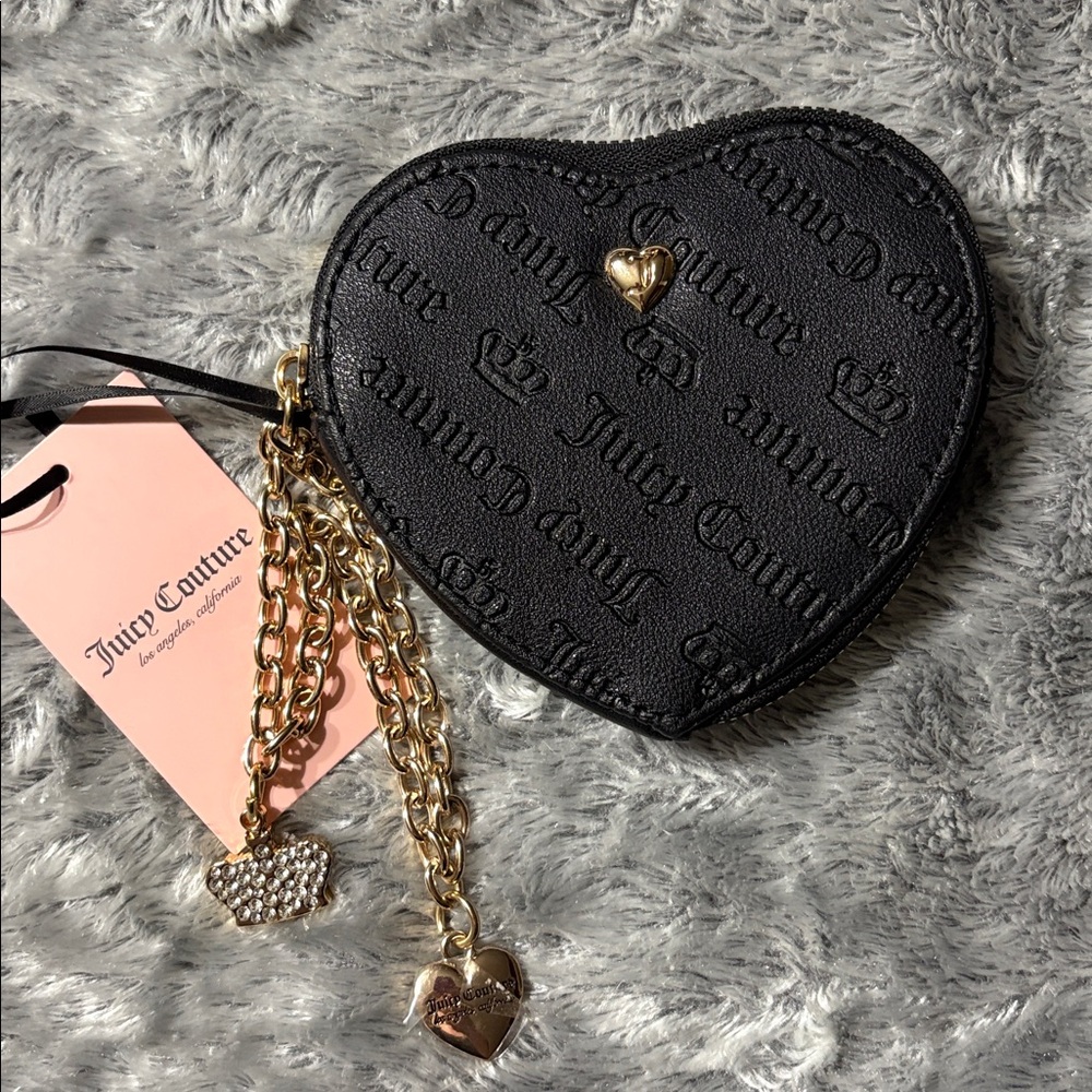 Juicy Couture Heart Wristlet NWT
